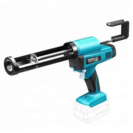 Dedra Pistol silicon cu acumulator 18V 4.0Ah incarcator 125W geanta