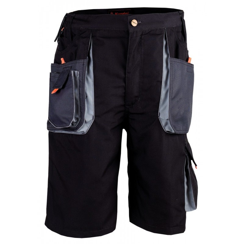 KAP-31722 Kapriol Pantaloni scurti SMART, gri/negri, marimea XL
