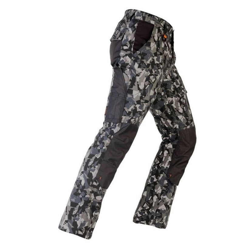 KAP-32402 Kapriol Pantaloni camuflaj gri TENERE PRO, marimea XL