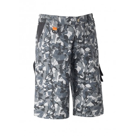 KAP-32529 Kapriol Pantaloni scurti camuflaj gri TENERE PRO, marimea L