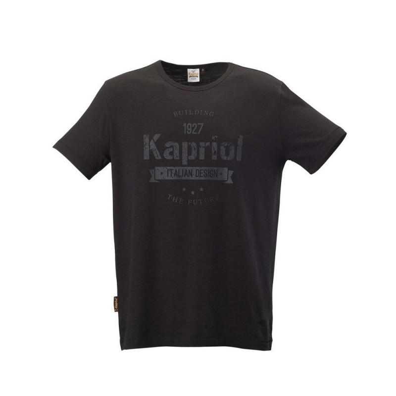 KAP-31861 Kapriol Tricou negru Vintage, marimea L