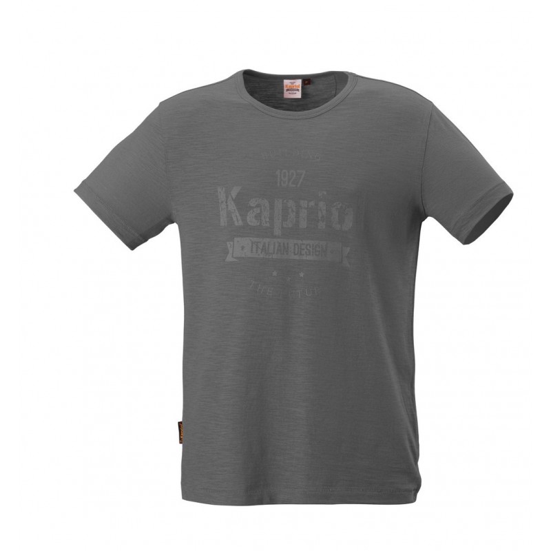 KAP-32189 Kapriol Tricou gri inchis Vintage, marimea L