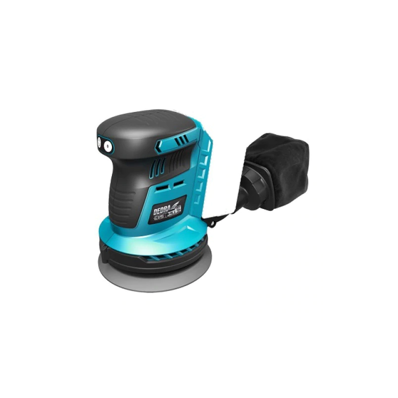 Dedra Masina orbitala slefuit 2 acumulatori 18V 2.0Ah incarcator 60W