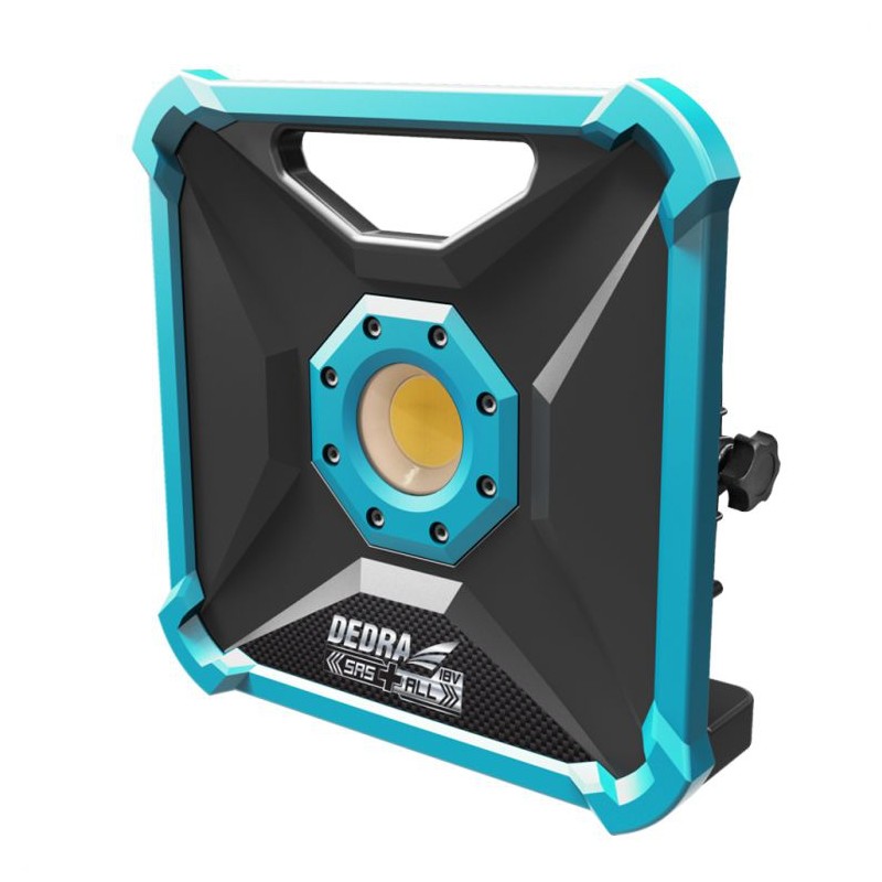 Dedra Set Lampa cu Led 2 acumulatori 18V 4.0Ah incarcator 60W geanta