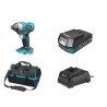 Masina de insurubat cu impact 110Nm acumulator 18V2.0Ah incarcator 60W