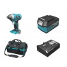 Masina de insurubat cu impact 110Nm acumulator 18V4.0Ah incarcator 125W