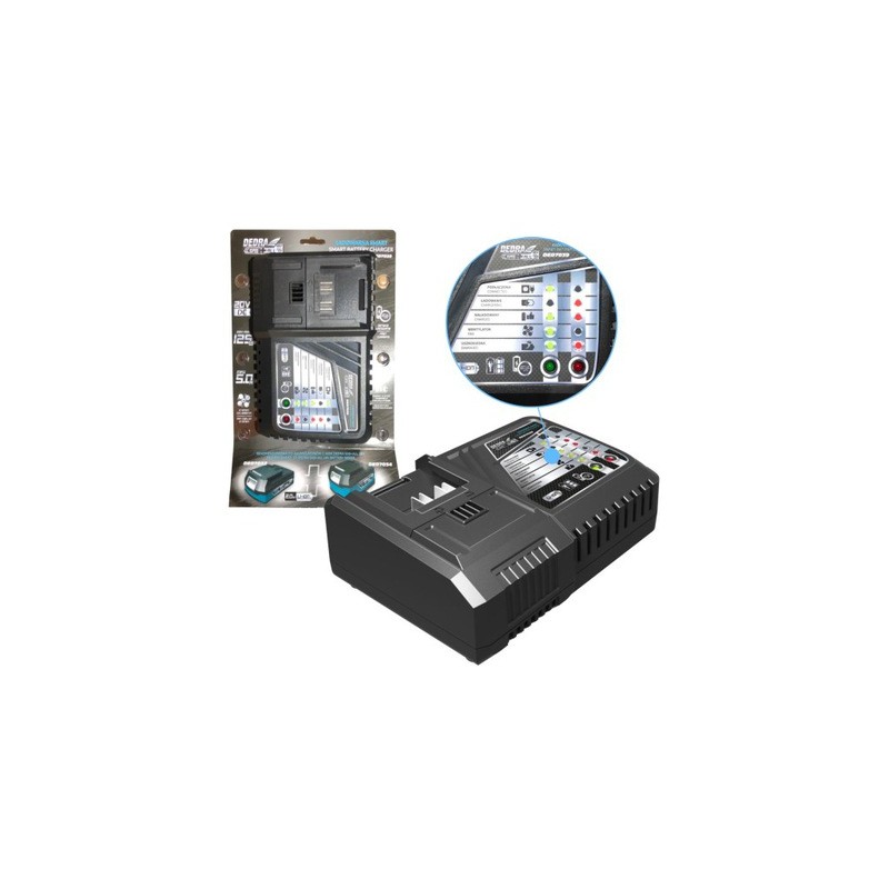 DED7095ML DEDRA Drujba cu lant 25.4cm cu 2 acumulatori Li-Ion 18V 4Ah