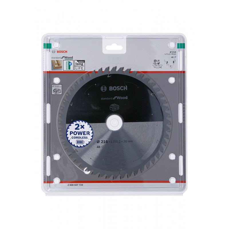 2608837726 Bosch Panza fierastrau circular standard lemn 216x30