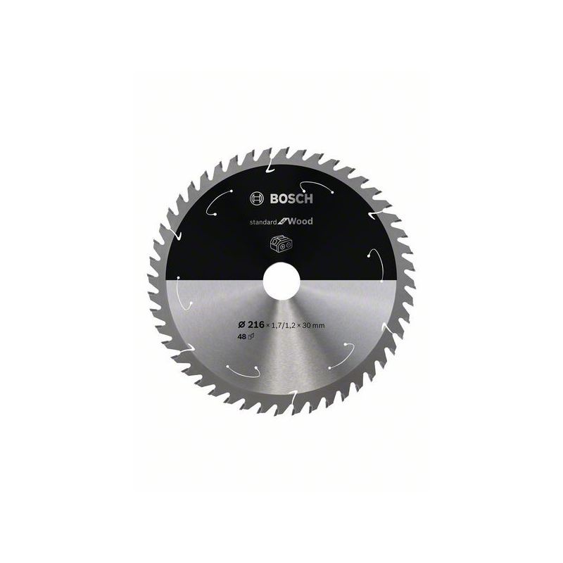 2608837726 Bosch Panza fierastrau circular standard lemn 216x30