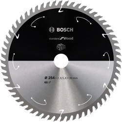 2608837736 Bosch Panza fierastrau circular standard lemn 254x30