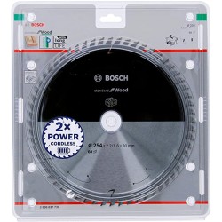 2608837736 Bosch Panza fierastrau circular standard lemn 254x30