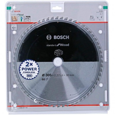 2608837744 Bosch Panza fierastrau circular lemn 305x30 mm 96 dinti