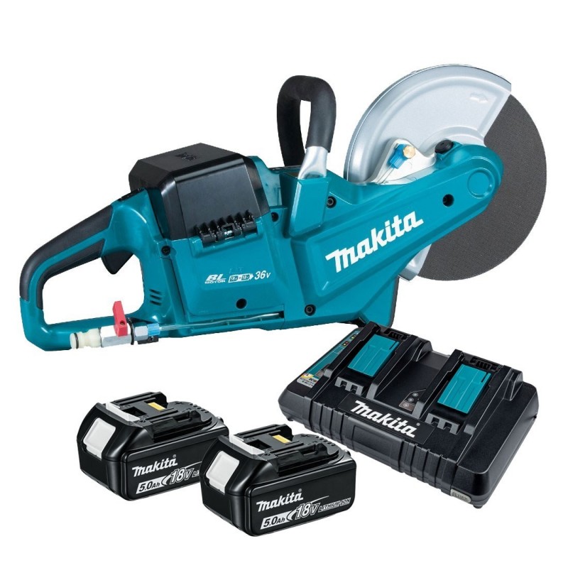 DCE090T2X1 Makita Debitator 230 mm cu 2 acumulatori LXT 18 V 5.0 Ah