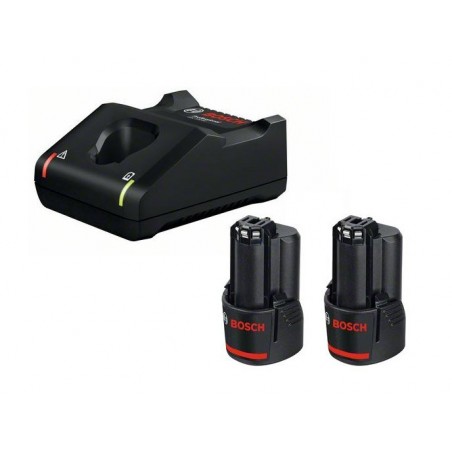 1600A019RD Bosch Kit 2 acumulatori GBA 12V 3.0Ah incarcator GAL 12V-40