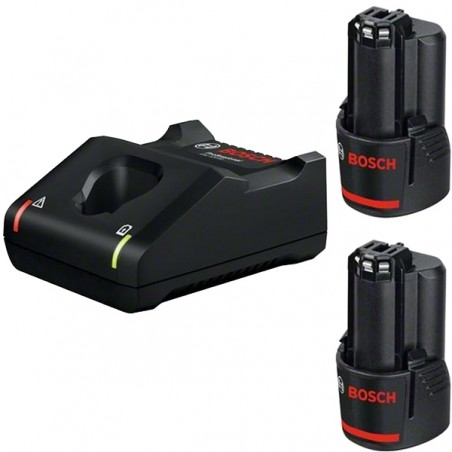 1600A019RD Bosch Kit 2 acumulatori GBA 12V 3.0Ah incarcator GAL 12V-40