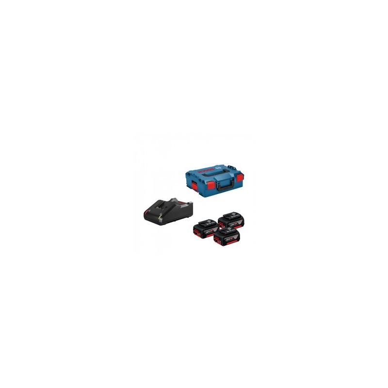 0615990L3T Bosch Set 3 acumulatori GBA 18V 5.0Ah incarcator GAL 18V-40