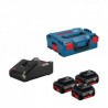 0615990L3T Bosch Set 3 acumulatori GBA 18V 5.0Ah incarcator GAL 18V-40