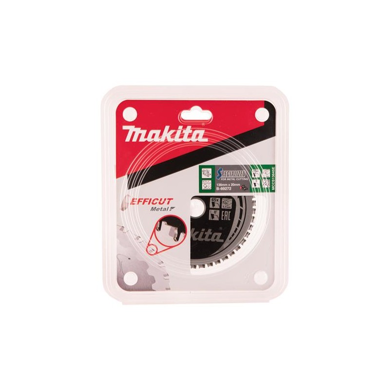 B-69272 Makita Panza fierastrau circular EFFICUT metal 136x20 mm 45 dinti