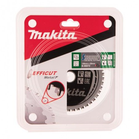 B-69272 Makita Panza fierastrau circular EFFICUT metal 136x20 mm 45 dinti