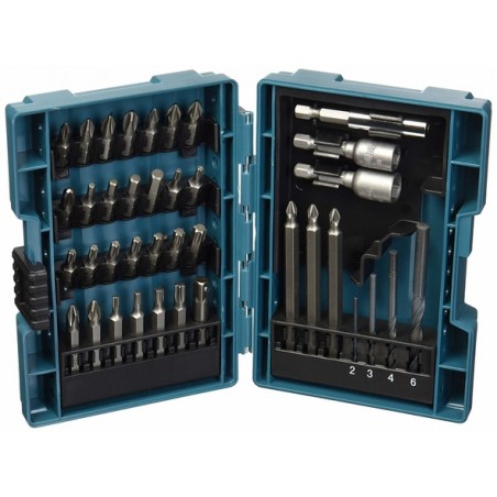 B-54106 Makita Set 38 accesorii de insurubat si gaurit