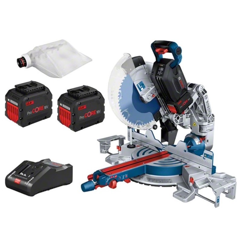 0601B43001 Bosch Fierastrau circular stationar biturbo GCM18V-305 GDC