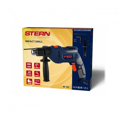 STERN ID13T Masina de gaurit cu percutie 13mm 600W