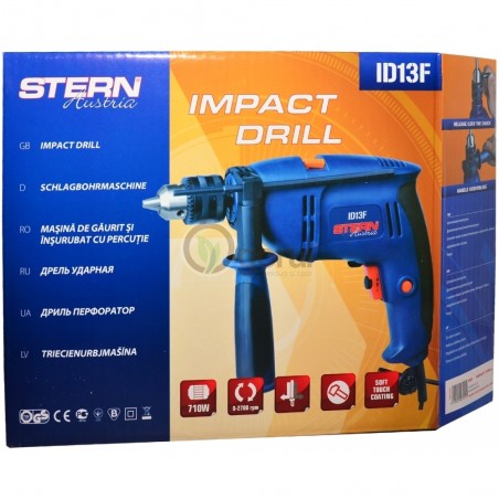 STERN ID13F Masina de gaurit cu percutie 13 mm 710 W