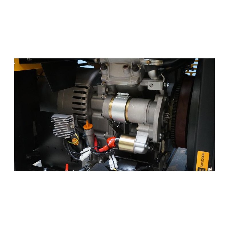Stager YDE12E Generator cu cardu deschis diesel monofazat, 8.5kW