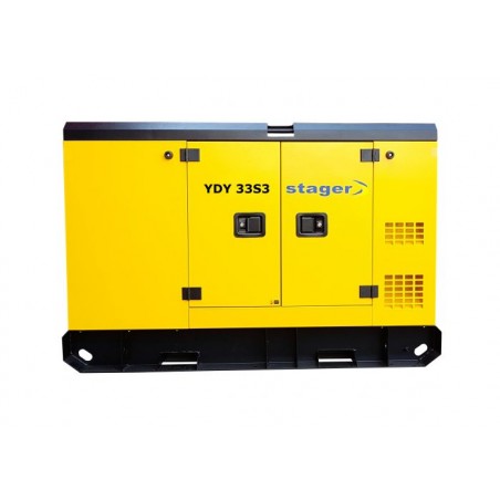 Stager YDY33S3 Generator insonorizat diesel trifazat 30kVA 43A 1500rpm