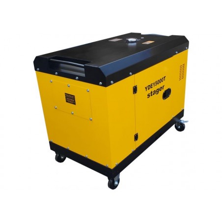Stager YDE15000T Generator insonorizat diesel monofazat 11kVA 48A 3000rpm