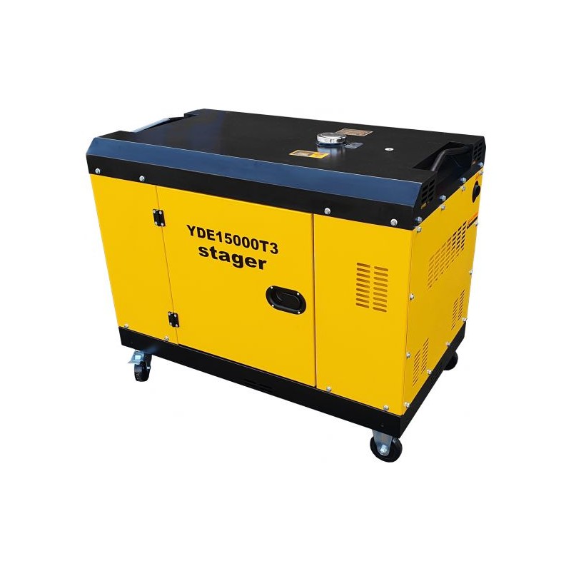 YDE15000T3 Generator insonorizat diesel trifazat 13kVA 19A 3000rpm