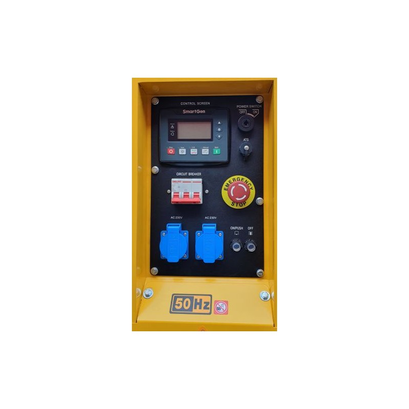 YDE15000T3 Generator insonorizat diesel trifazat 13kVA 19A 3000rpm