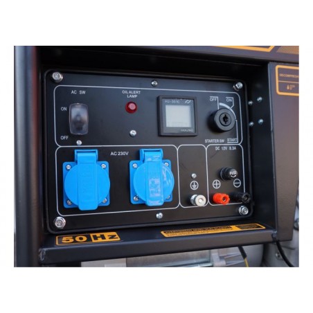 Stager YDE6500E Generator cu cadru deschis diesel monofazat, 4.5kW
