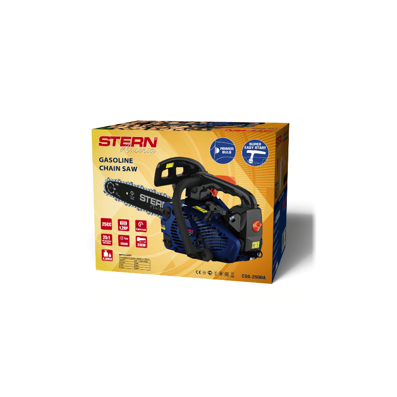 CSG2500A STERN  Drujba cu lant pe benzina, 1.2 CP, lama 30 cm