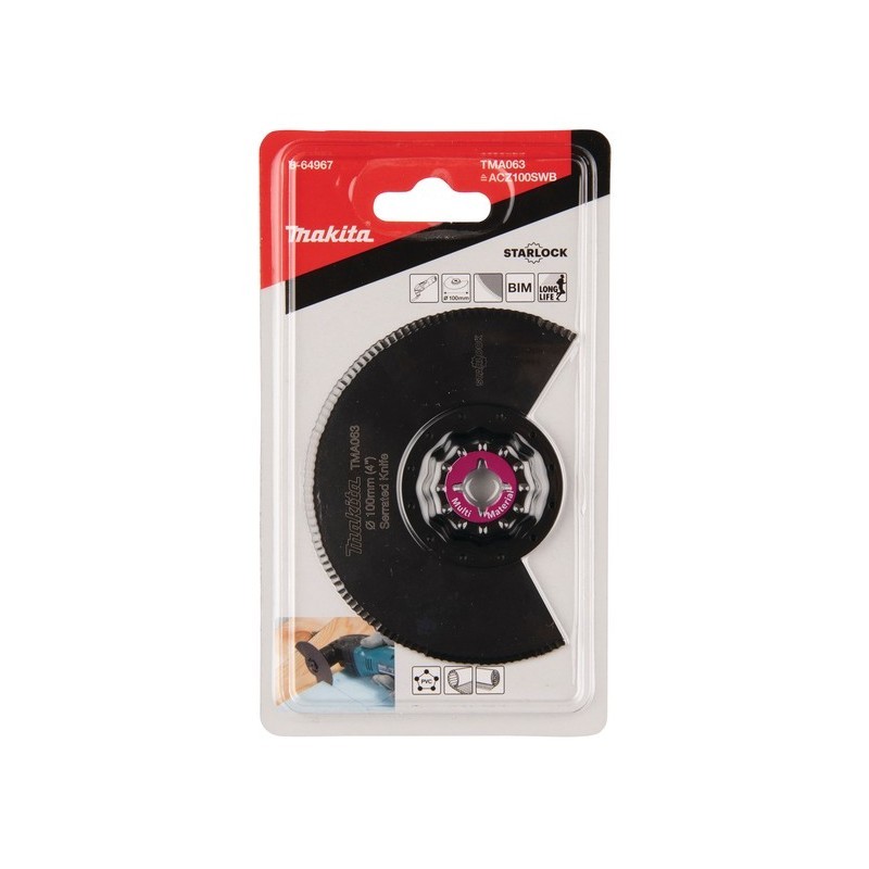 B-64967 Makita Panza TM 100 mm pentru multi-unealta prindere starlock