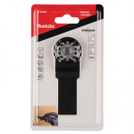 Makita Panza TM lemn, 24x50 mm pentru multi-unealta prindere starlock