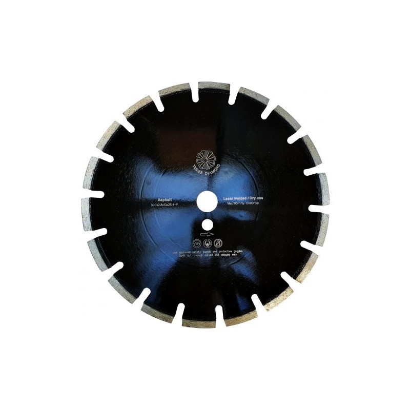 1170121300 Tudee Disc diamantat pentru asfalt 300x25.4
