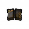 DT50050 DeWalt Set 10 burghie de Impact Titanium Extreme