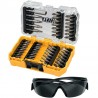 DT70703 DeWalt Set insurubare 47 accesorii si ochelari protectie