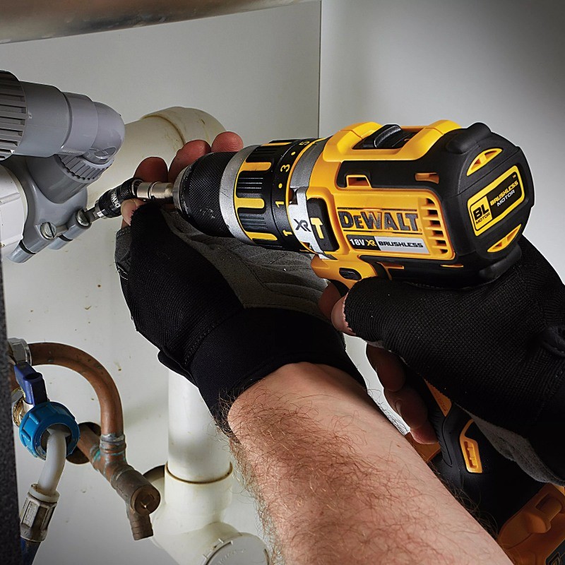 DT70518T DeWalt Set insurubare 10 accesorii de impact cu cap pivotant