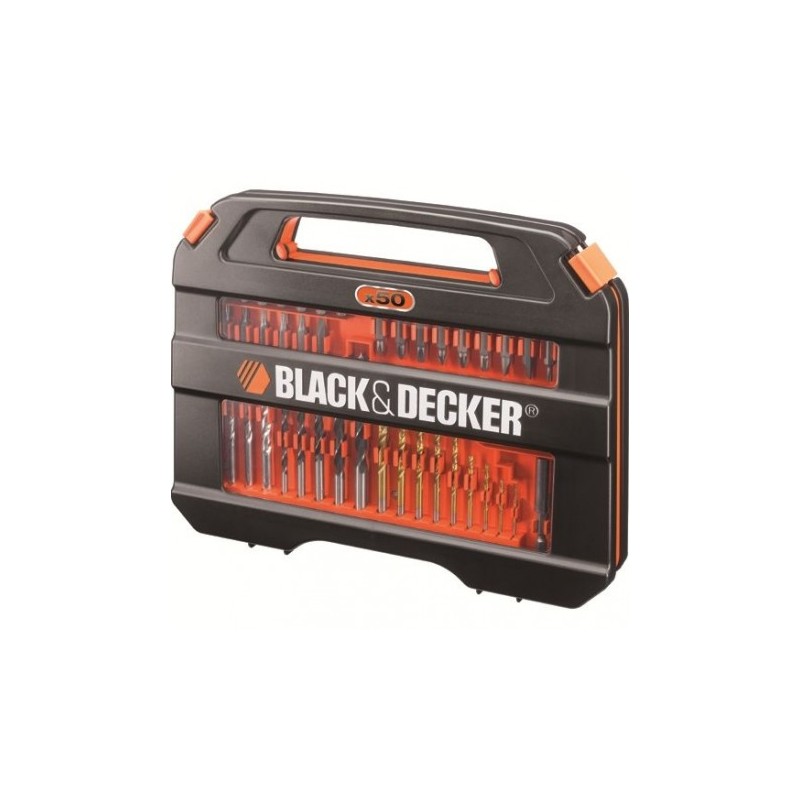 A7168 Black&Decker Trusa 50 de accesorii diverse