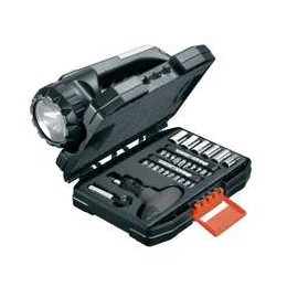A7141-Set 35 piese cu lanterna si accesorii Black&Decker