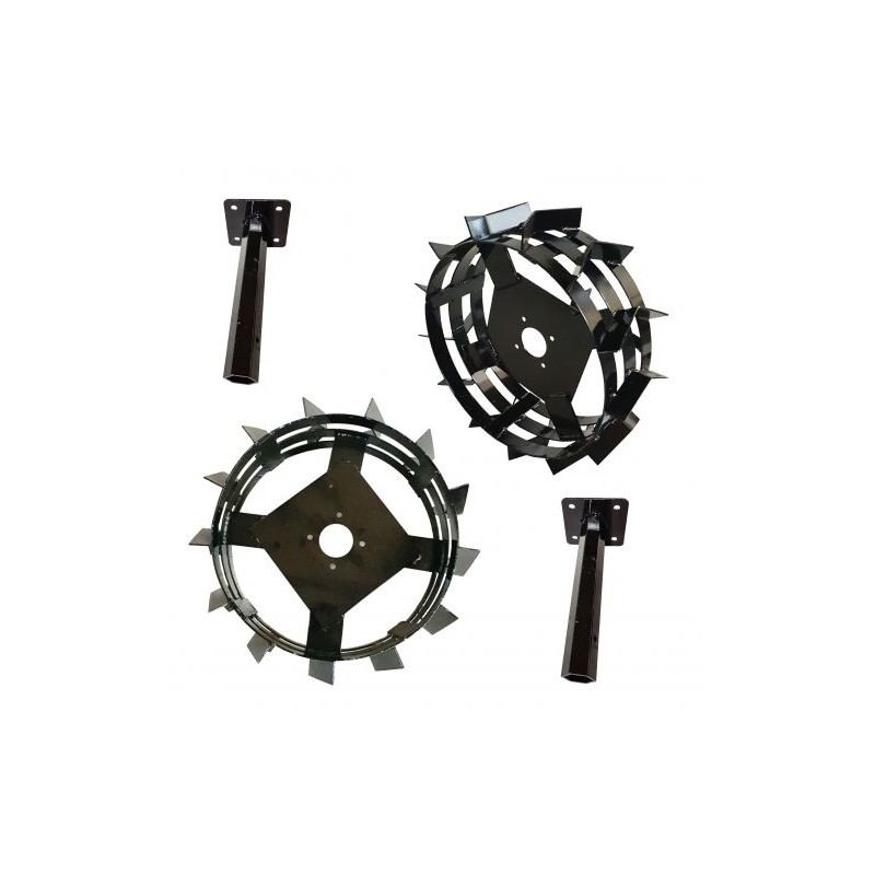 ProGARDEN set roti metalice 550x180, manicot cu flanse, hex 32mm