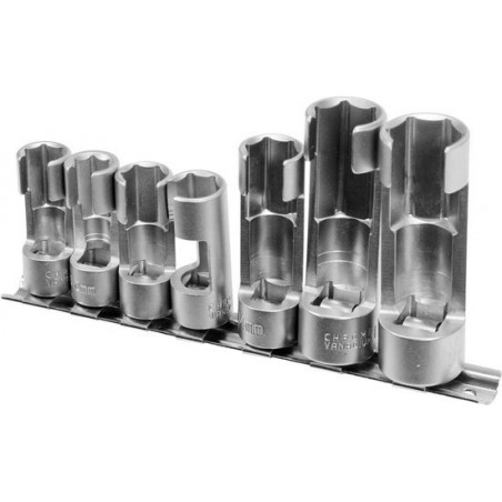 YT-17508 YATO Set 7 chei pentru injectoare 10-19 mm, patrat 1/2 si 3/8