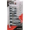 YT-17508 YATO Set 7 chei pentru injectoare 10-19 mm, patrat 1/2 si 3/8
