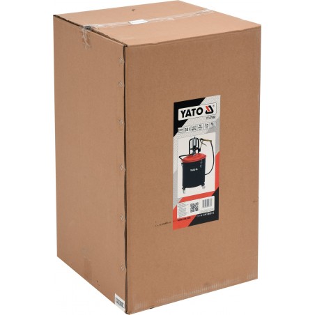 YT-07068 YATO Pompa pneumatica pentru gresat 30 l furtun 4 m