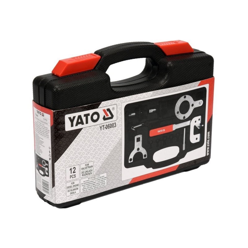 YT-06003 YATO Trusa 12 intrumente blocare distributie, motoare diesel