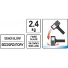 YT-46270 YATO Ciocan de cauciuc cu absorbtie 2.4 Kg