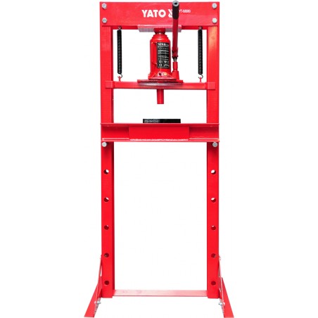 YT-55580 YATO Presa hidraulica inaltime 0 - 695 mm, 400 mm, 12 t