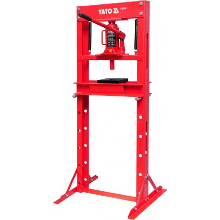 YT-55580 YATO Presa hidraulica inaltime 0 - 695 mm, 400 mm, 12 t